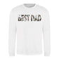 Best Dad Bold Photo Letter Fill Father's Day Sweatshirt