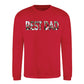 Best Dad Bold Photo Letter Fill Father's Day Sweatshirt