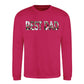 Best Dad Bold Photo Letter Fill Father's Day Sweatshirt