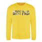 Best Dad Bold Photo Letter Fill Father's Day Sweatshirt