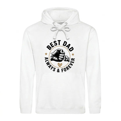 Worlds Best Dad Fathers Day Best Dad Fist Bump Hoodie Style Father Day Hoodie - Gift for Dad UK