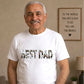 Best Dad Photo Letter Style Cool Tee Father Day T-Shirt