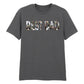 Best Dad Photo Letter Style Cool Tee Father Day T-Shirt