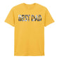 Best Dad Photo Letter Style Cool Tee Father Day T-Shirt