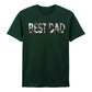 Best Dad Photo Letter Style Cool Tee Father Day T-Shirt