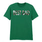 Best Dad Photo Letter Style Cool Tee Father Day T-Shirt