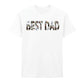 Best Dad Photo Letter Style Cool Tee Father Day T-Shirt