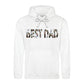Best Dad Photo Text Pullover Father Day Hoodie