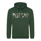Best Dad Photo Text Pullover Father Day Hoodie