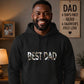 Best Dad Photo Text Pullover Father Day Hoodie