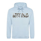 Best Dad Photo Text Pullover Father Day Hoodie