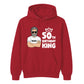 Birthday King Personalised Happy Birthday hoodie