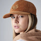Squirrel Corduroy Cap, Embroidered Vintage Baseball Cap, Wildlife Cool Design Sun Hat, Comfort Colors Animal Designs Caps,