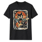 Retro Rock Cat Guitarist Unisex T-Shirt
