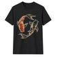 Koi Fish Yin Yang Retro Unisex T-Shirt