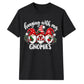 Charming festive gnomies graphic Christmas Unisex T-Shirt