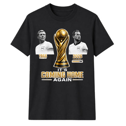 England Football 1966 to 2026 Its Coming Home Unisex T-Shirt