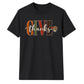 Give thanks block text script Thanksgiving Unisex T-Shirt