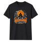 Haunted house scary night graphic Halloween Unisex t-shirt