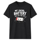Introverted social battery dead Funny Memes Unisex T-Shirt
