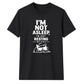 Resting eyes lazy cat sleepy Funny Memes Unisex T-Shirt