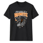 Skeleton hand broomstick quote Halloween Unisex t-shirt