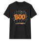 The boo crew ghost text graphic Halloween Unisex t-shirt