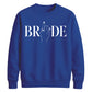 Block Text Ring Finger Graphic Bride Unisex Sweatshirt