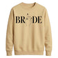 Block Text Ring Finger Graphic Bride Unisex Sweatshirt