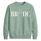 Block Text Ring Finger Graphic Bride Unisex Sweatshirt