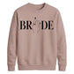Block Text Ring Finger Graphic Bride Unisex Sweatshirt