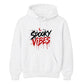 Blood splatter red spooky vibes Halloween Unisex Hoodie