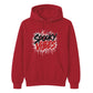 Blood splatter red spooky vibes Halloween Unisex Hoodie