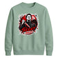 Bloody horror slasher movie Halloween Unisex Sweatshirt