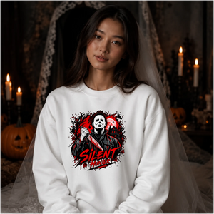 Bloody horror slasher movie Halloween Unisex Sweatshirt