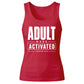 18th Birthday Tank Top Ladies Adult Mode Activated