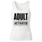 18th Birthday Tank Top Ladies Adult Mode Activated