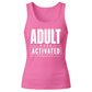 18th Birthday Tank Top Ladies Adult Mode Activated