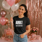 Bold Adult Mode Activated Version 18th Birthday Ladies T-Shirt
