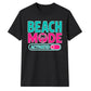 Bold Beach Mode Activated Palm Tree Graphic Unisex T-Shirt