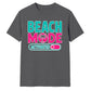 Bold Beach Mode Activated Palm Tree Graphic Unisex T-Shirt
