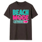 Bold Beach Mode Activated Palm Tree Graphic Unisex T-Shirt