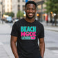 Bold Beach Mode Activated Palm Tree Graphic Unisex T-Shirt