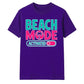 Bold Beach Mode Activated Palm Tree Graphic Unisex T-Shirt