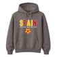 Bold Block Text Spain Football Tournament Hoodie