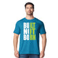 Bold Built Not Born Statement Slogan Graphic Unisex T-Shirt