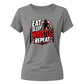 Bold Eat Sleep Wrestle Repeat Top Wrestling ladies fit t-shirt