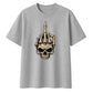 Bold edgy skeleton hand graphic Halloween Oversized t-shirt