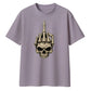 Bold edgy skeleton hand graphic Halloween Oversized t-shirt