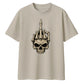 Bold edgy skeleton hand graphic Halloween Oversized t-shirt